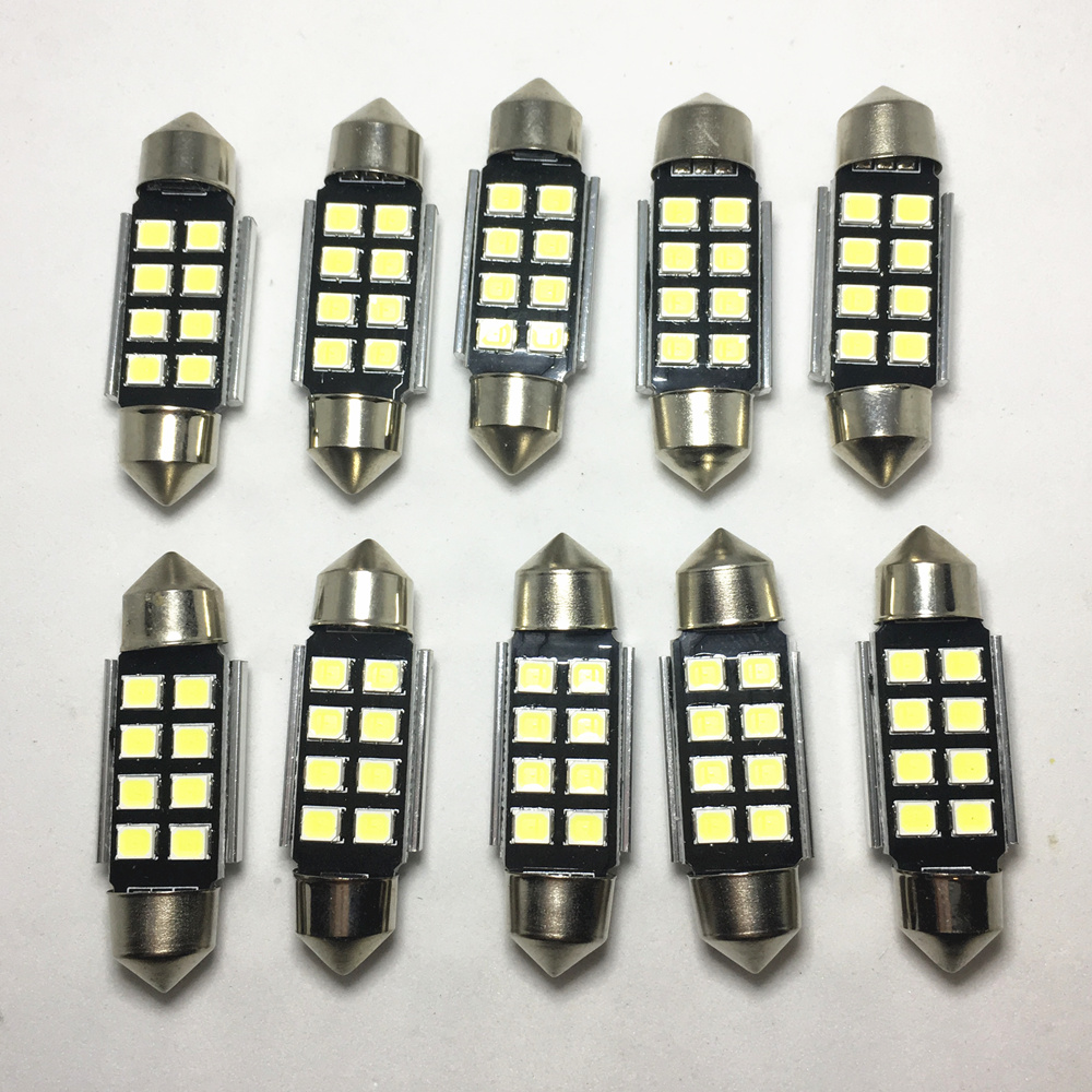 Actinic Blue Led - 10pcs Festoon 31mm 36mm 39mm 41mm