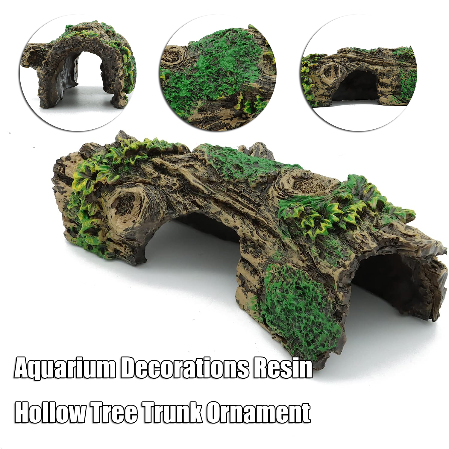 Aquarium Innovative Marine - Aquarium Hollow Tree Tunnel Cave Ornament