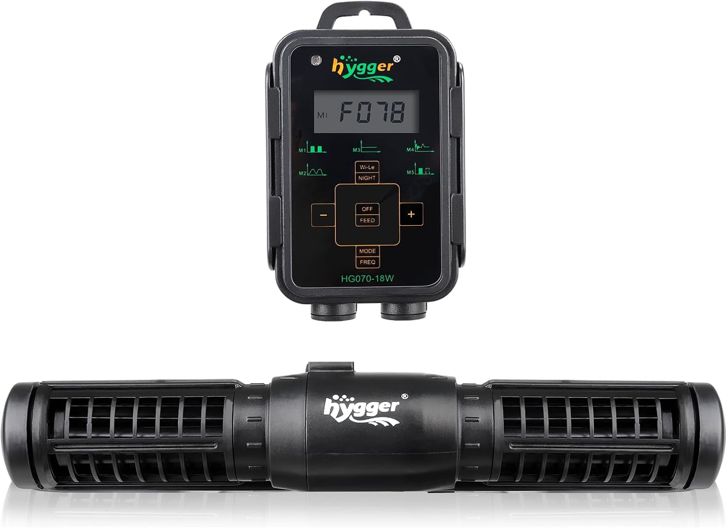 Powerhead Wave Maker - Adjustable Aquarium Wave Maker with LED