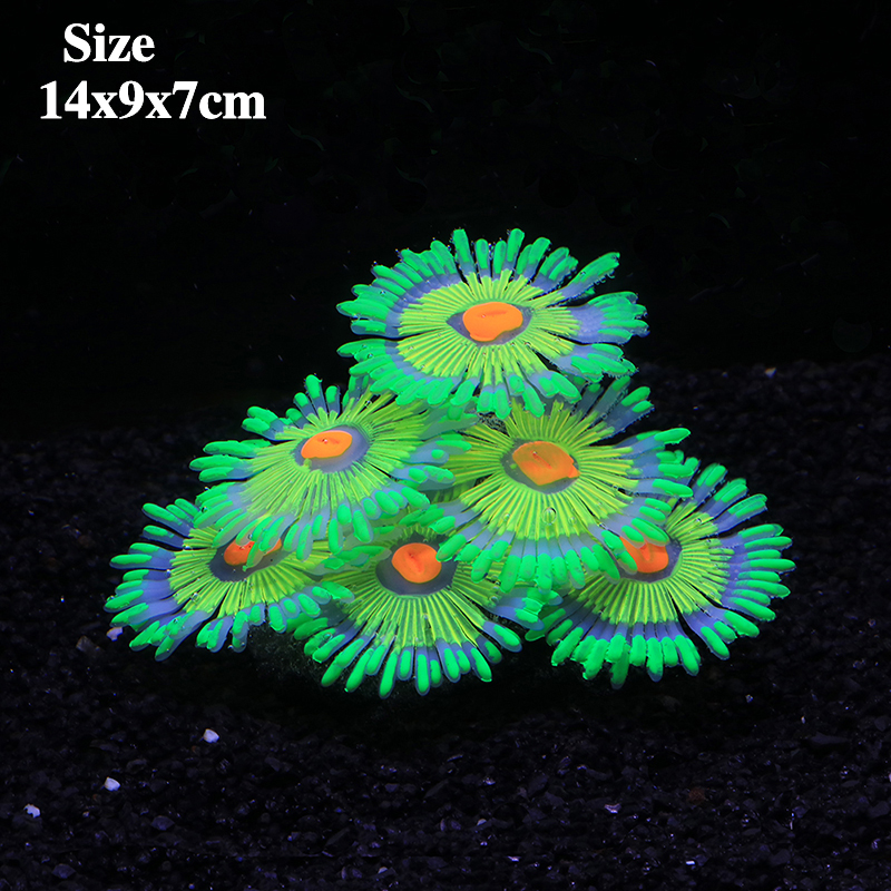 Aquarium Innovative Marine - Silicone Simulated Sea Anemone Night Glow
