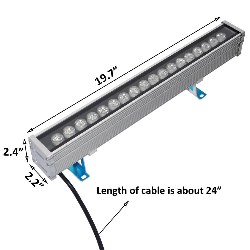 9w 12w 18w 36w 72w LED Wall wa – обзор и цена Actinic Blue Led