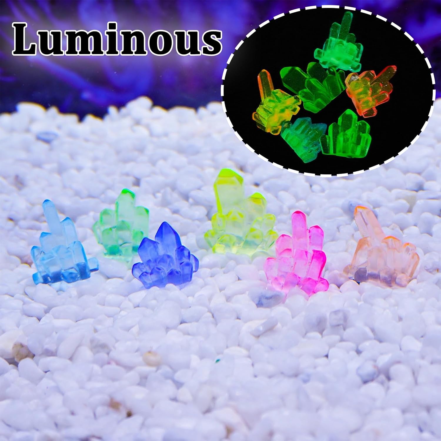 12pcs Glow in the Crystal Mini – обзор и цена Aquarium Innovative Marine
