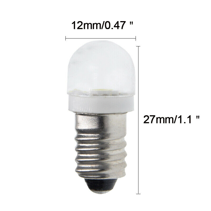 2X E10 led bulb lights Dc 3V 6 – обзор и цена Actinic Blue Led