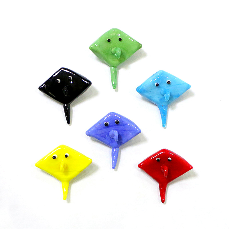 2pcs Mini Glass Manta Ray Pend – обзор и цена Marine Aquarium Japan