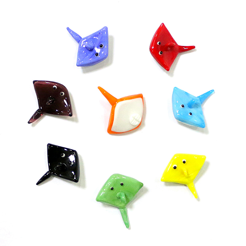 2pcs Mini Glass Manta Ray Pend – обзор и цена Marine Aquarium Japan