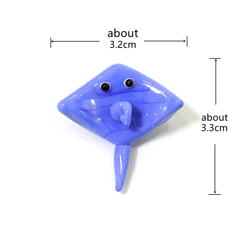 2pcs Mini Glass Manta Ray Pend – обзор и цена Marine Aquarium Japan