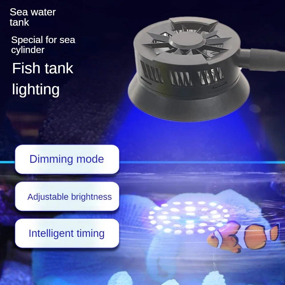 LED Fish Tank Light Saltwater  – обзор и цена Marine Aquarium Timing