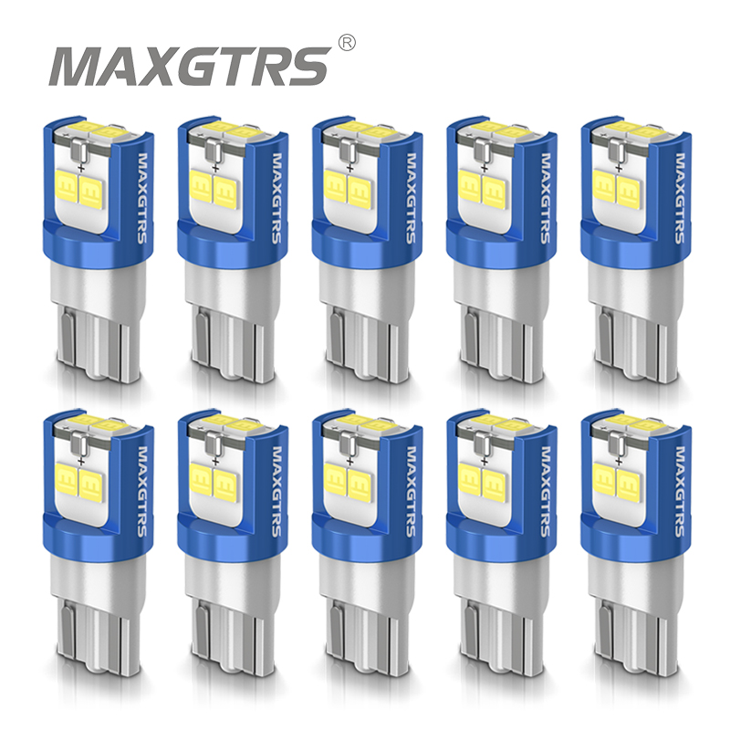 10x 194 168 T10 LED W5W LED Bu – обзор и цена Actinic Blue Led