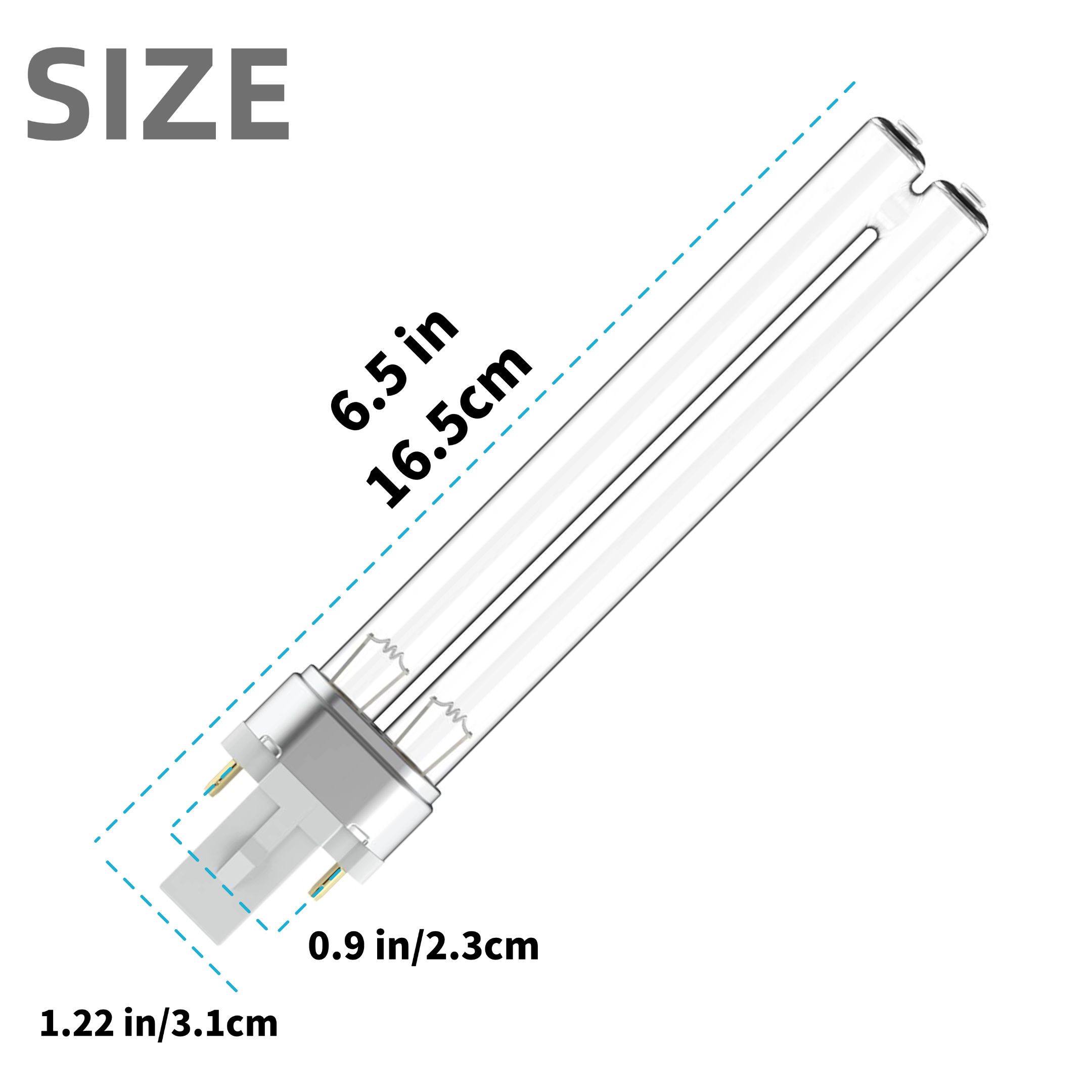 UV Light Bulb 2 x 9w G23 UV la – обзор и цена Marine Aquarium Uv