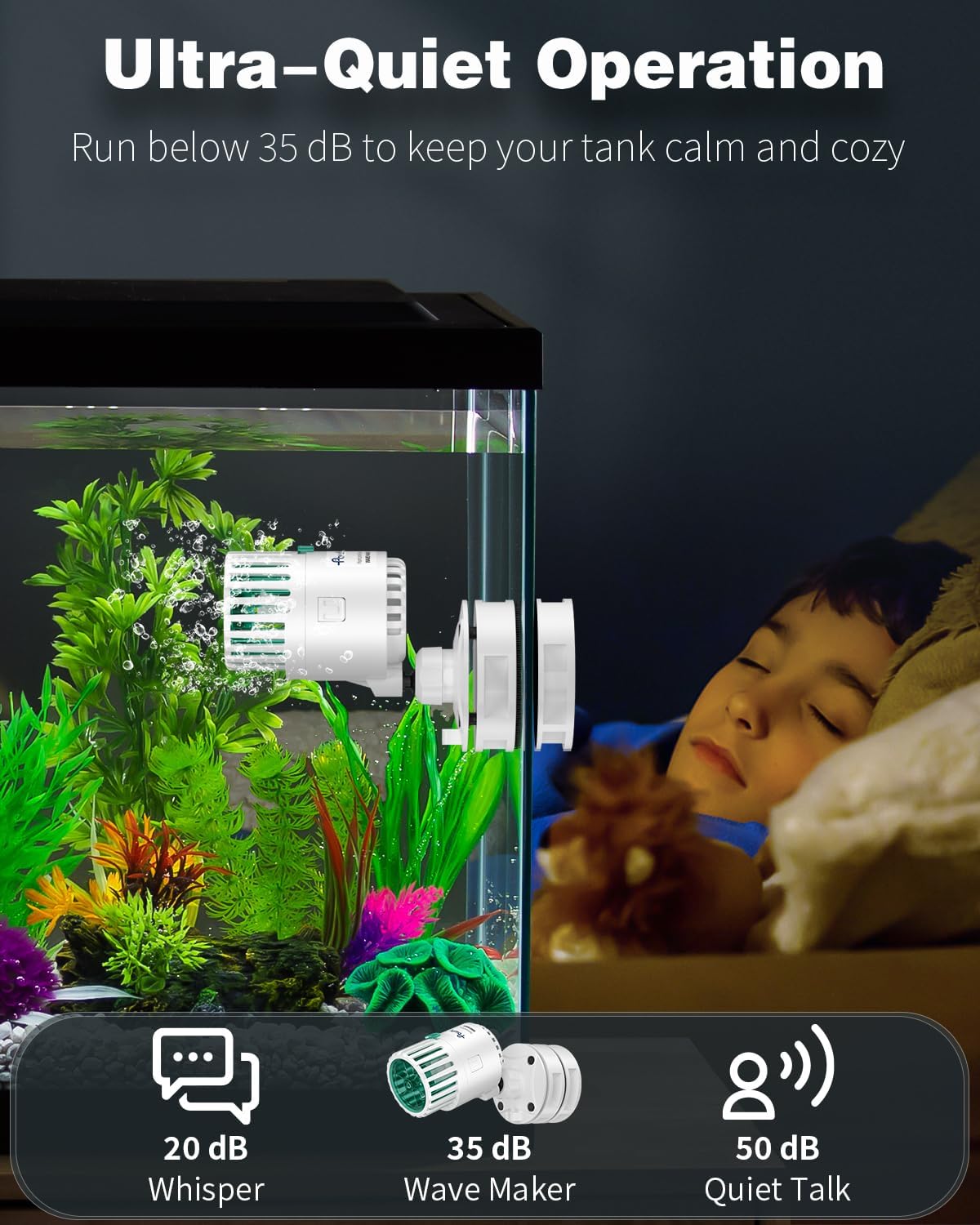 550 GPH Aquarium Powerhead, Qu – обзор и цена Powerhead Wave Maker
