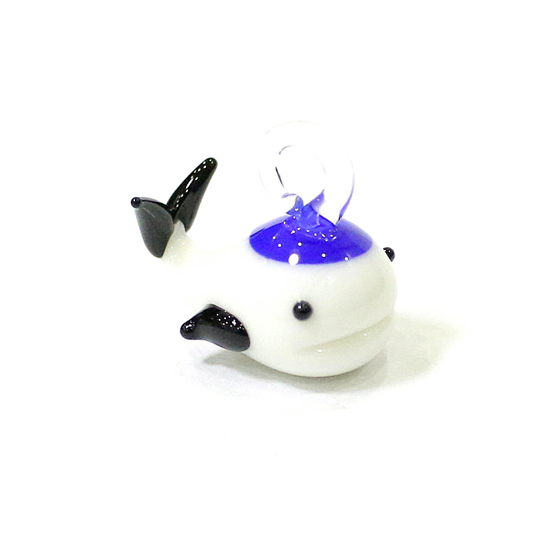 Mini Glass Whale Pendant Cute  – обзор и цена Marine Aquarium Japan
