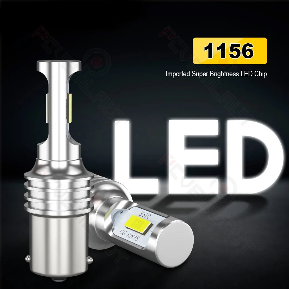 P21W 1156 BA15S LED Reverse Li – обзор и цена Actinic Blue Led