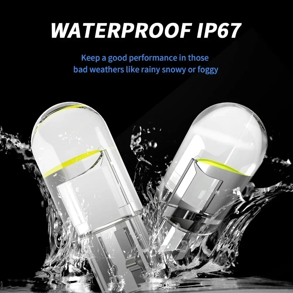 Wholesale T10 W5W W3W Led COB  – обзор и цена Actinic Blue Led