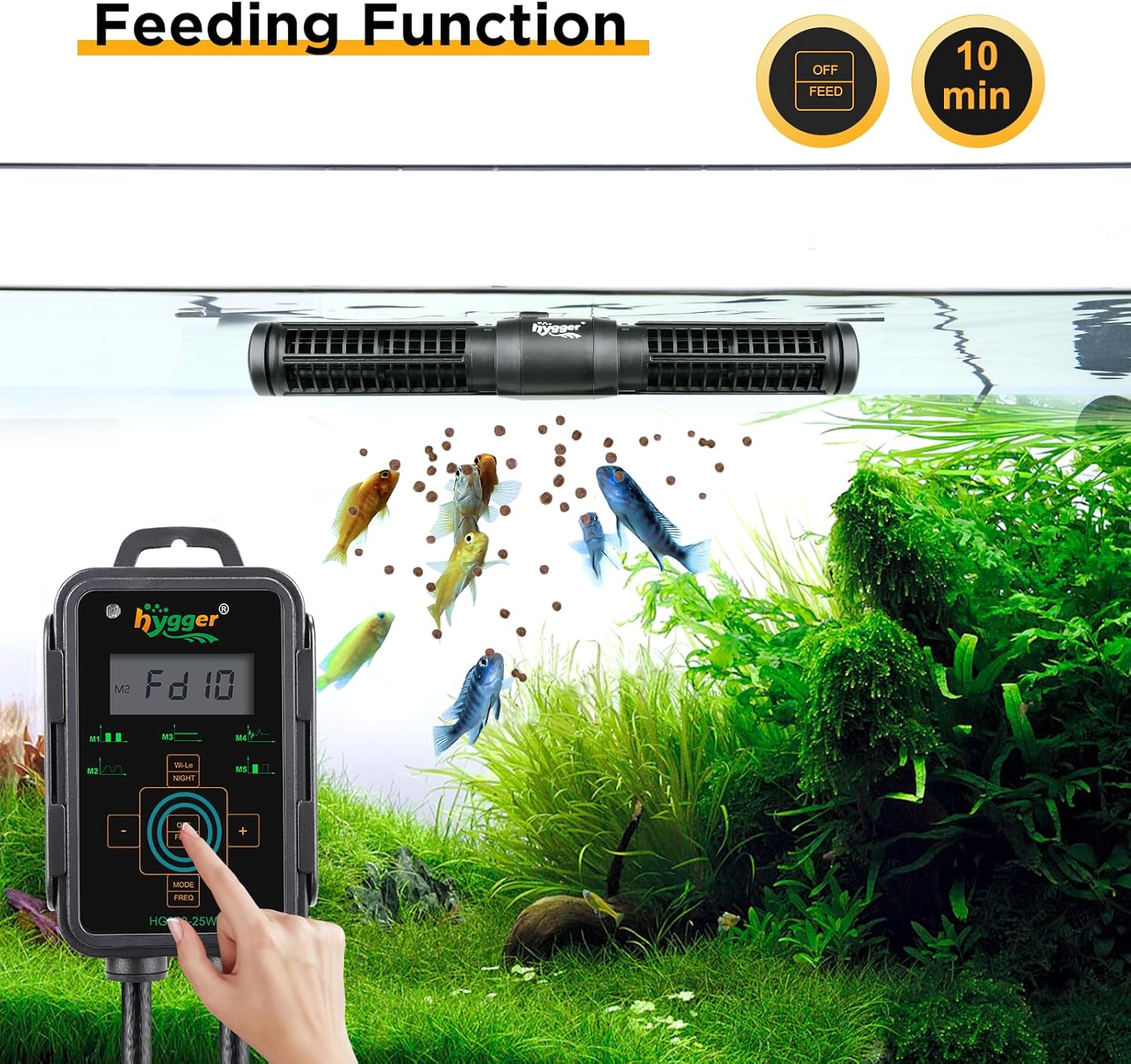 Adjustable Aquarium Wave Maker – обзор и цена Powerhead Wave Maker