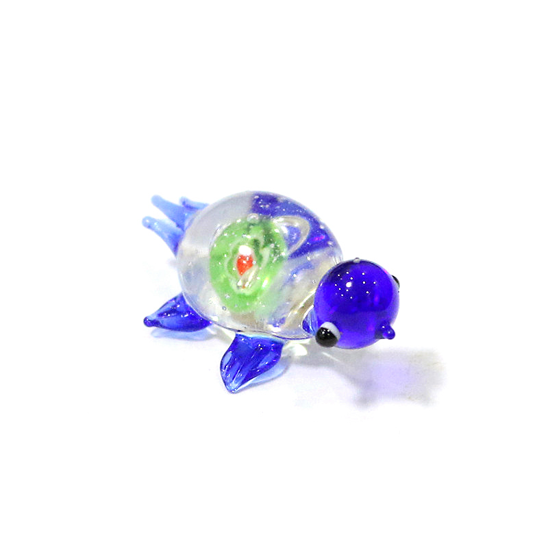 1pc Mini Glass Turtle Figurine – обзор и цена Marine Aquarium Japan