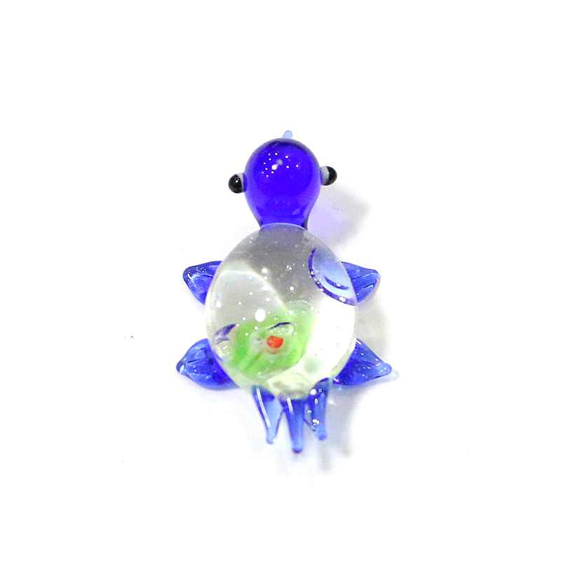 1pc Mini Glass Turtle Figurine – обзор и цена Marine Aquarium Japan