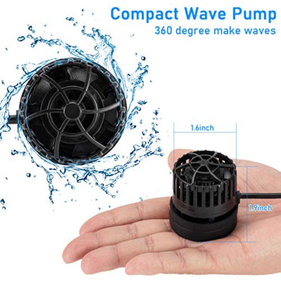 Quiet Magnetic Aquarium Wave M – обзор и цена Powerhead Wave Maker