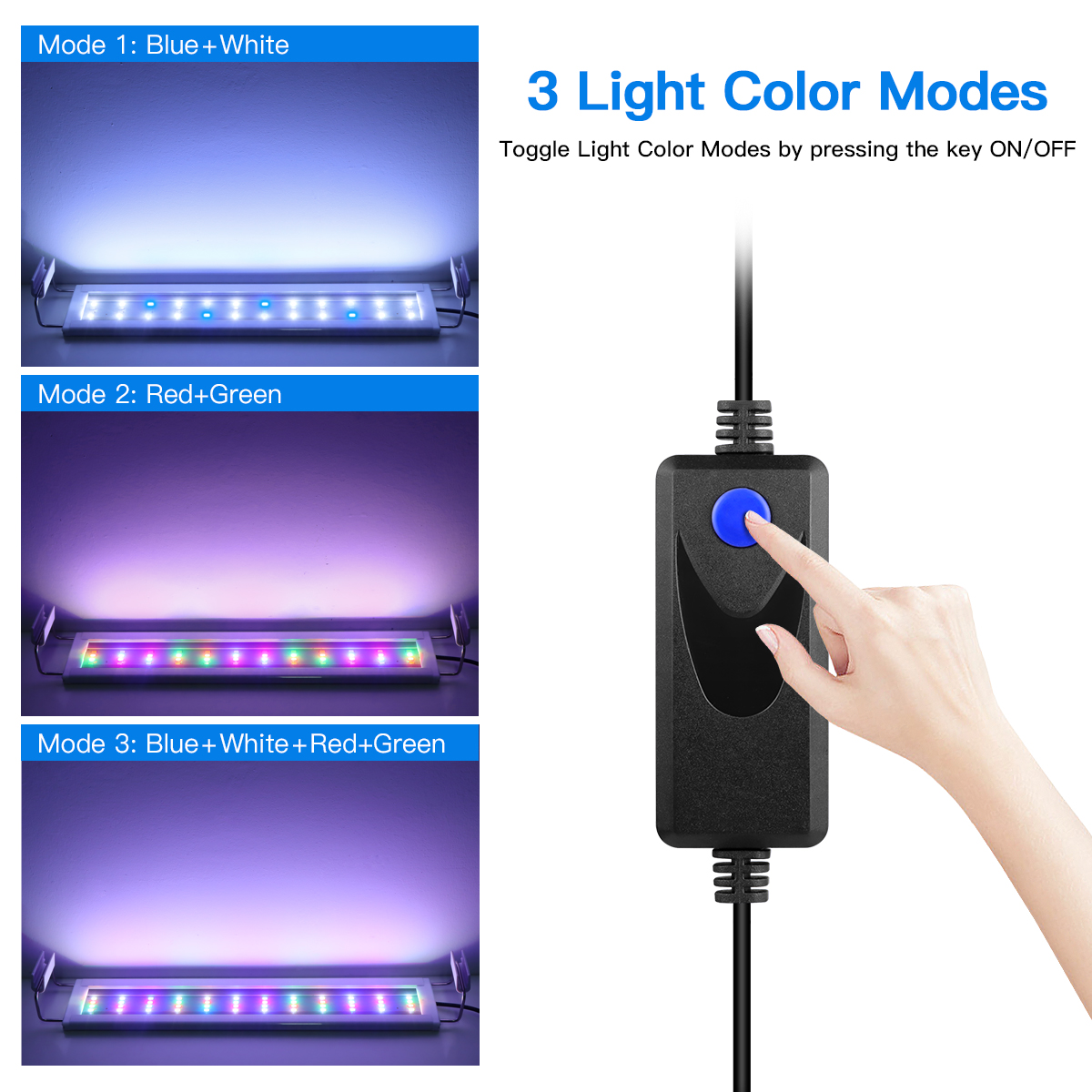 Super Slim LED Aquarium Light  – обзор и цена Marine Aquarium Led Lights