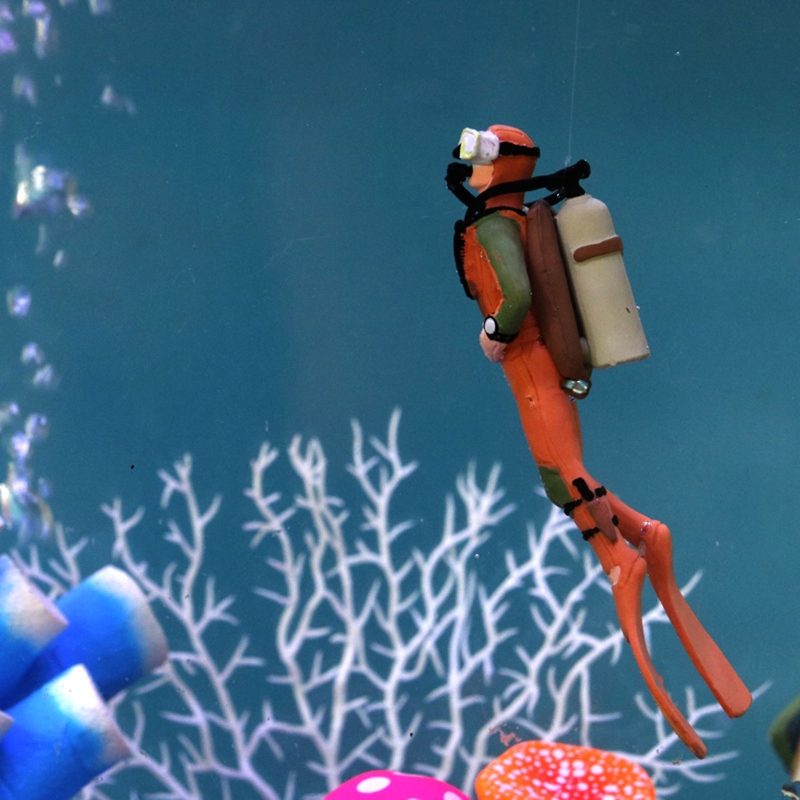 Aquarium Diver Decoration Floa – обзор и цена Aquarium Innovative Marine