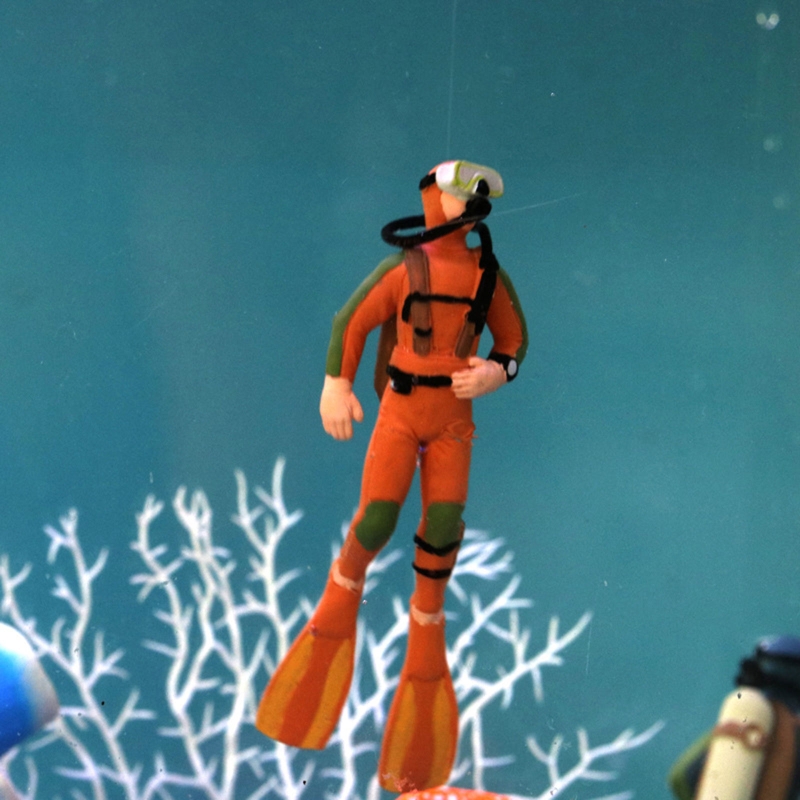 Aquarium Diver Decoration Floa – обзор и цена Aquarium Innovative Marine