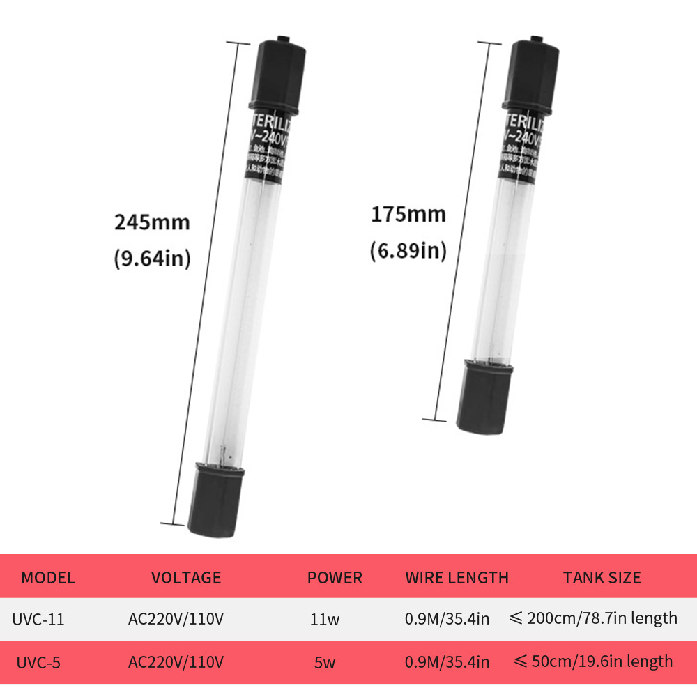 5W/11W Aquarium Clean Light UV – обзор и цена Marine Aquarium Uv
