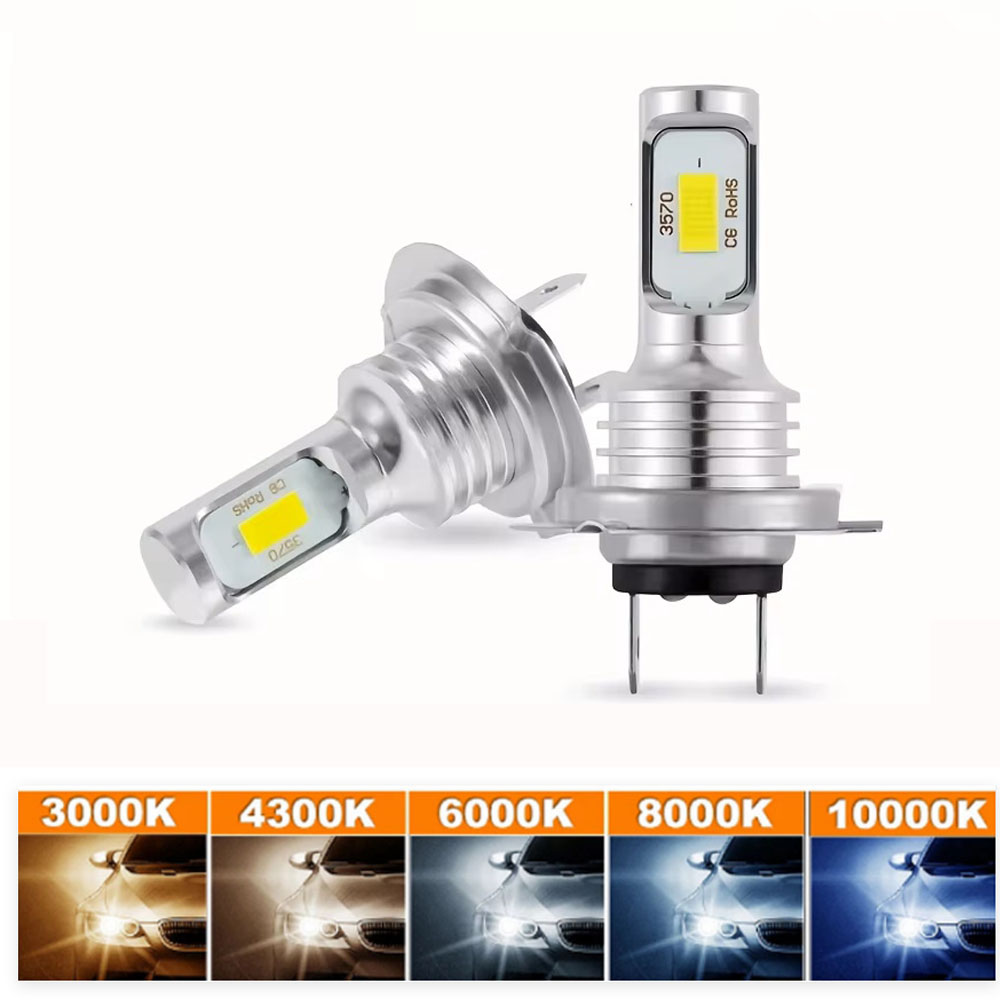 2pcs H7 H4 8000K Ice Blue 3000 – обзор и цена Actinic Blue Led