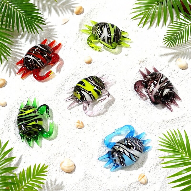 Handmade Cute Mini Glass Crab  – обзор и цена Marine Aquarium Japan