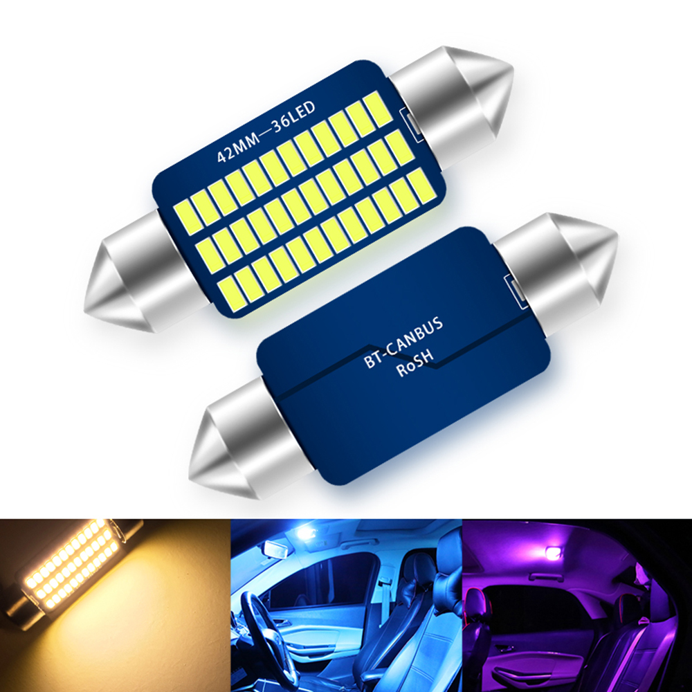 31mm 36mm 39mm 41mm led light  – обзор и цена Actinic Blue Led