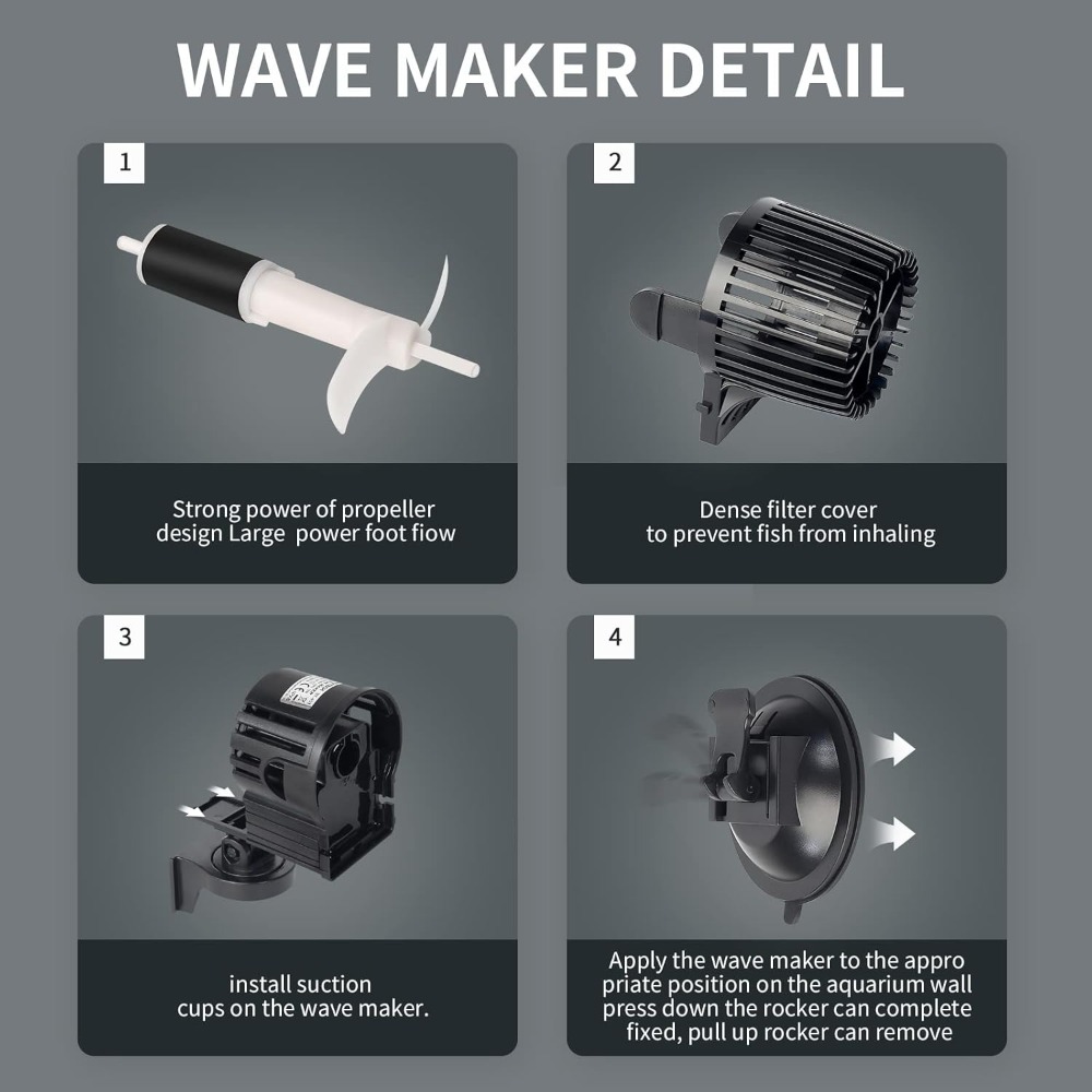12680 GPH Wave Maker Aquarium  – обзор и цена Powerhead Wave Maker
