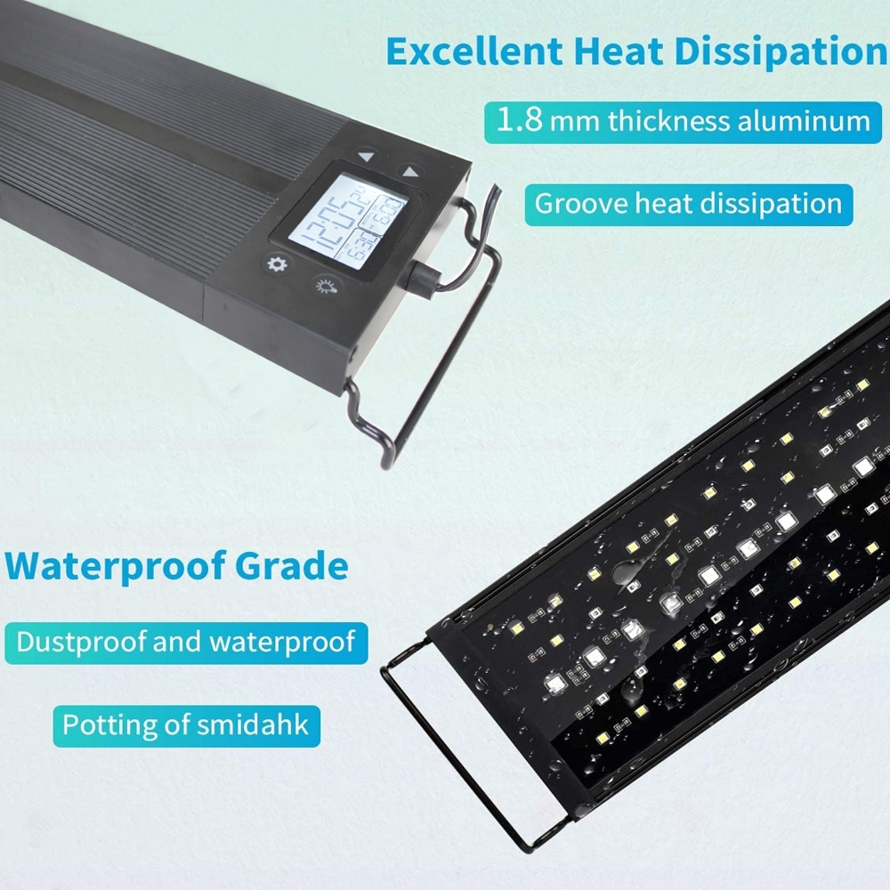 Programmable 8 Colors Auto On  – обзор и цена Marine Aquarium Led Lights
