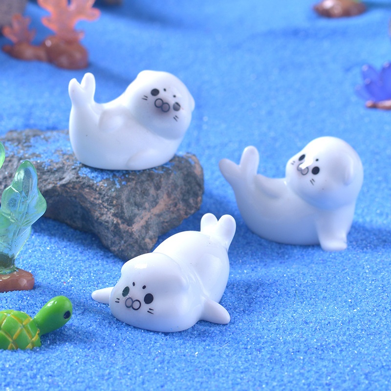 Mini Sea Lion Figurines for Mi – обзор и цена Aquarium Innovative Marine