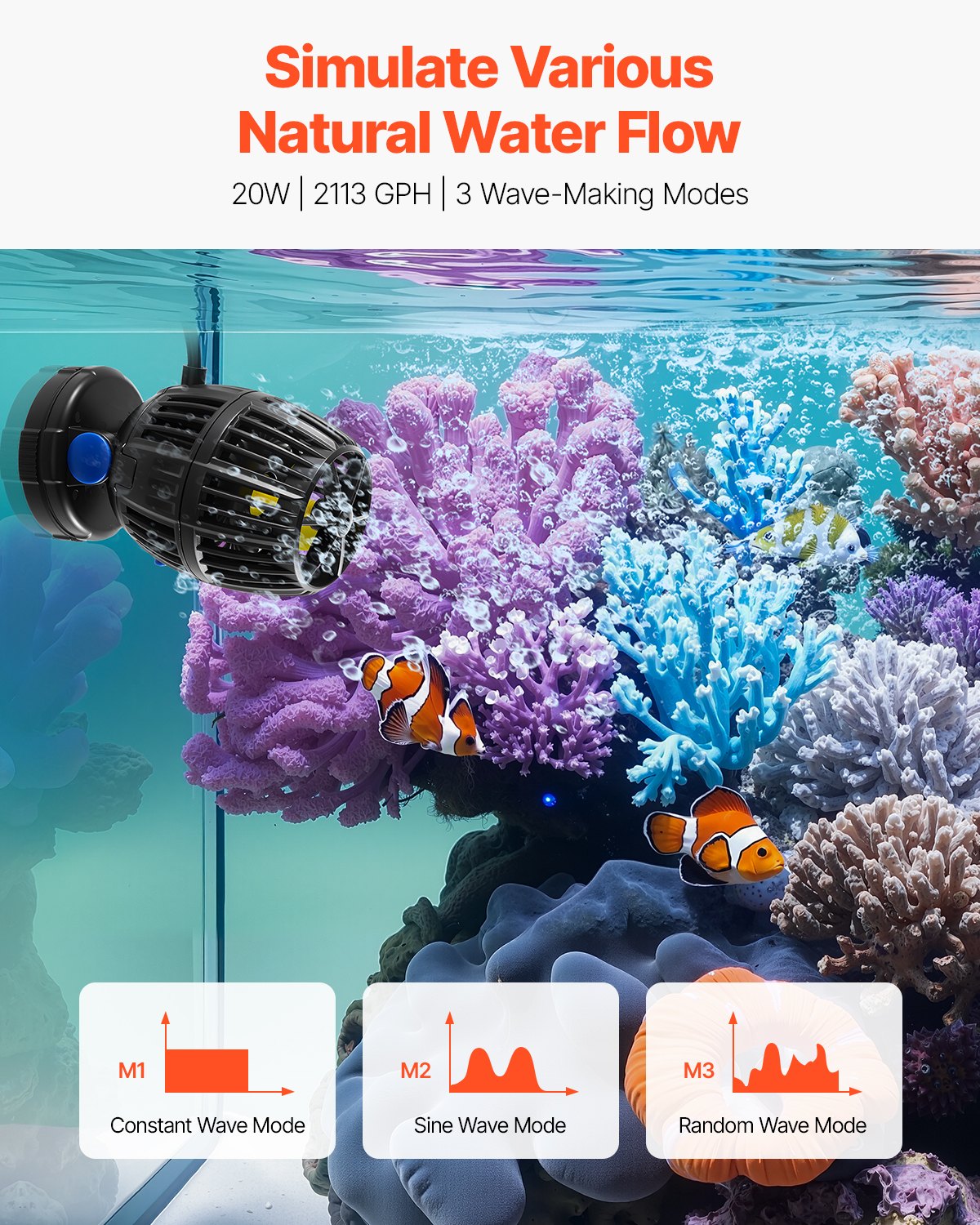 Aquarium Wave Maker With Contr – обзор и цена Powerhead Wave Maker